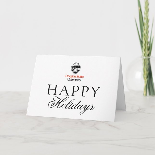 Carte Université d'État de l'Oregon (Devant)