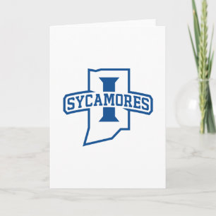 Carte Université d'État d'Indiana Sycamores