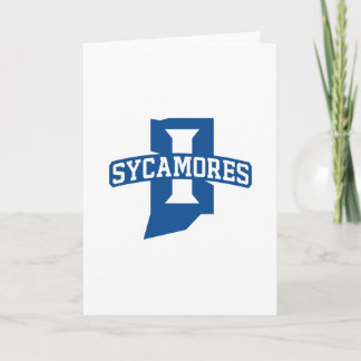 Carte Université d'État d'Indiana Sycamores