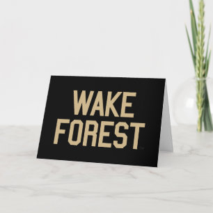 Carte Université Wake Forest   Wake Forest