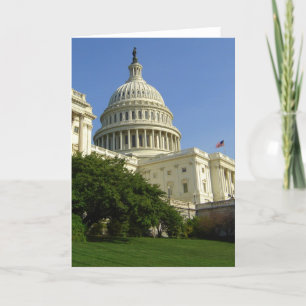 Carte US Capitol Washington DC Greeting Card