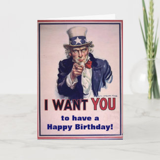 Carte "US - Joyeux anniversaire"