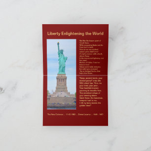 Carte USA 1895 $5 Liberty Half Eagle Note Card