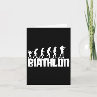 Carte Usa Black Sports Biathlon Skier
