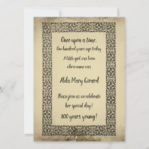 Carte V2 Antique Histoire Centenaire 100e anniversaire