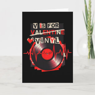 Carte V est pour vinyle Funny Valentine disque vinyle mu