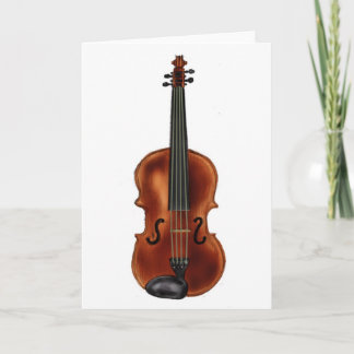Carte V est pour Violon