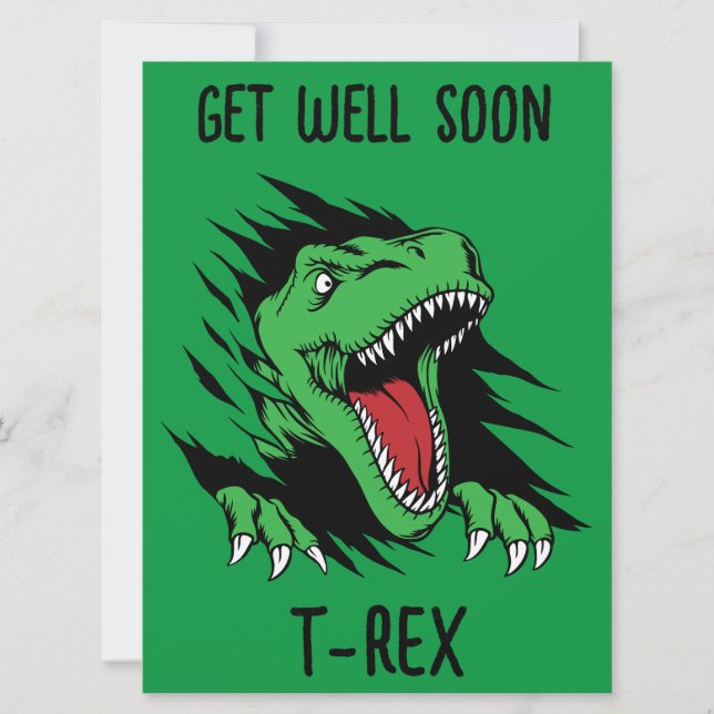 Carte Va Bien Bientôt Petit Singe (Devant)