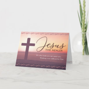 Carte Va Bien, Jésus Le Guérisseur, Peut Te Remédier Car
