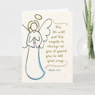 Carte Va-t'en, Il Te Mettra Ses Anges En Charge 