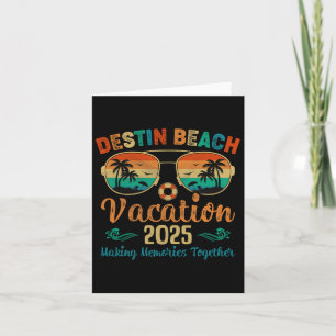 Carte Vacances à Destin Beach Floride 2025 Amis Famille