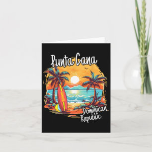 Carte Vacances à Punta Cana République dominicaine Plage