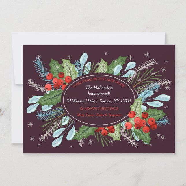 Carte Vacances De Vacances Lumineuses (Devant)