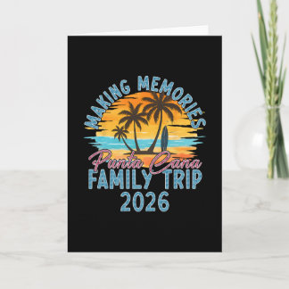 Carte Vacances d'été en famille à Punta Cana 2026 Ma