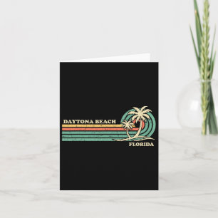 Carte Vacances d'été rétro vintage Floride Daytona Beac
