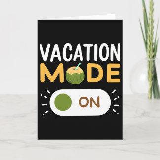 Carte Vacances d'été Vacances de printemps pour hommes f