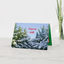 Vacances d'hiver, joli paysage hivernal, Noël