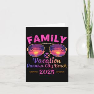 Carte Vacances en famille 2025 Sungles Floride Panama Ci