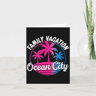 Carte Vacances en famille performance à Ocean City 