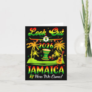 Carte Vacances en Jamaïque 2026 Nous voilà tenue de nais