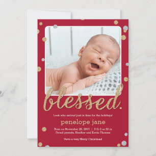 Carte Vacances Faire-part de naissance Juste Heure