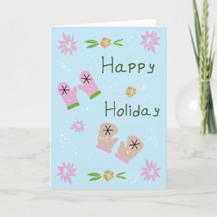 Carte Vacances Mittens