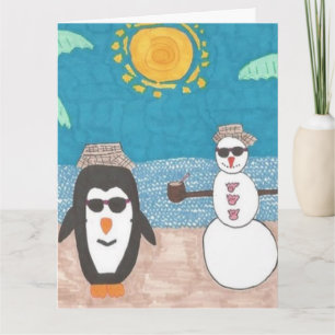 Carte Vacances Noël