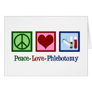 Carte Vacances Phlebotomiste Cute