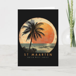 Carte Vacances Surf Plage St. Maarten Smx Voyage St. Mar