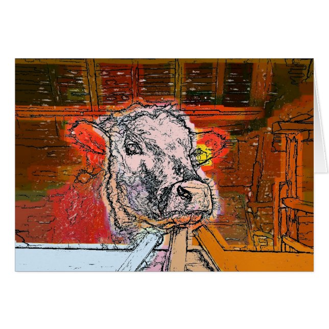 CARTE VACHE (Devant Horizontal)