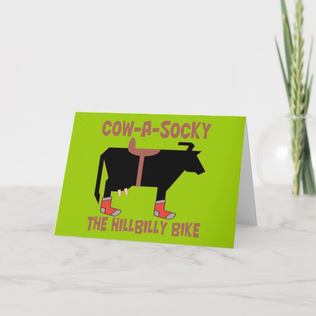 Carte Vache A Socky (Devant)
