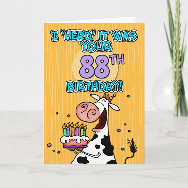 Carte vache bd - 88 (Devant)