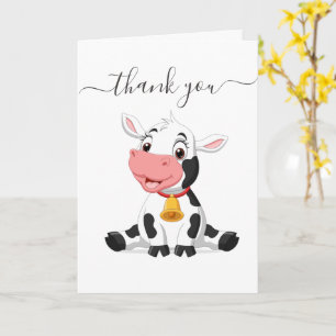 Carte Vache Merci