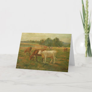 Carte Vaches - Edward Mitchell Banister - c1890