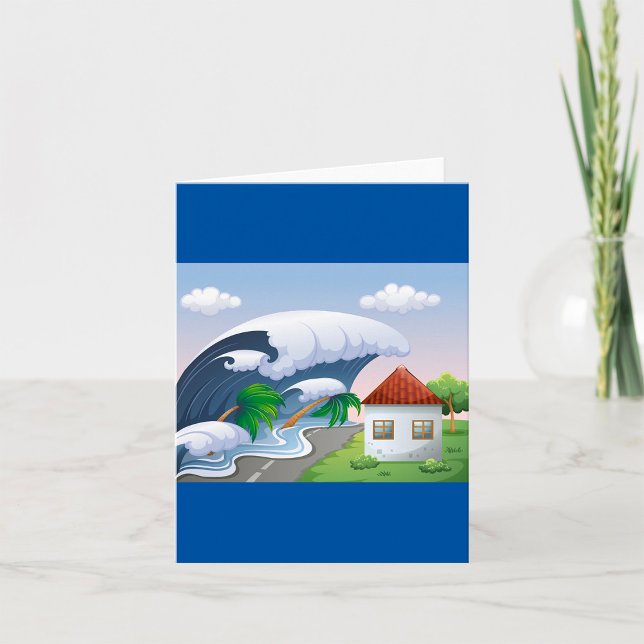 Carte Vague du tsunami (Créateur téléchargé)