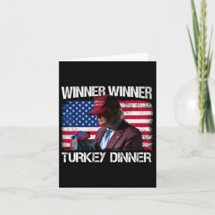 Carte Vainqueur Turquie Dîner Humour Drôle Trump que Tru