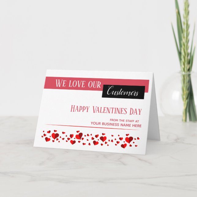 Carte Valentine Affaires (Devant)