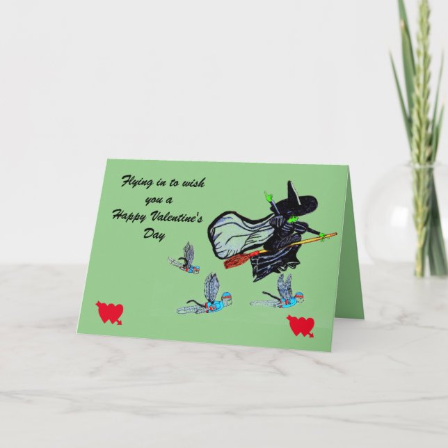 CARTE VALENTINE DE L'ASSISTANT D'OZ  (Devant)