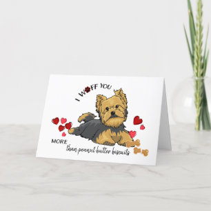 Carte Valentine de votre chien Terrier