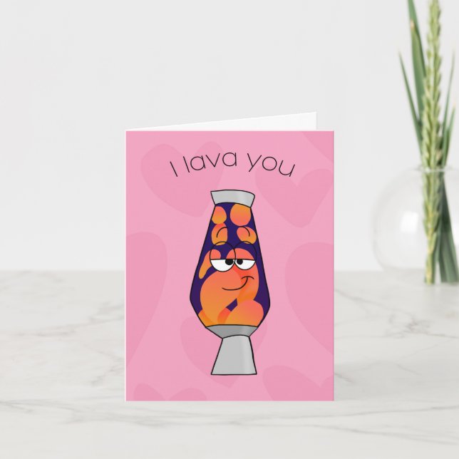 Carte Valentine Groovy (Devant)