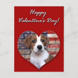 Carte Valentine Jack Russell Terrier