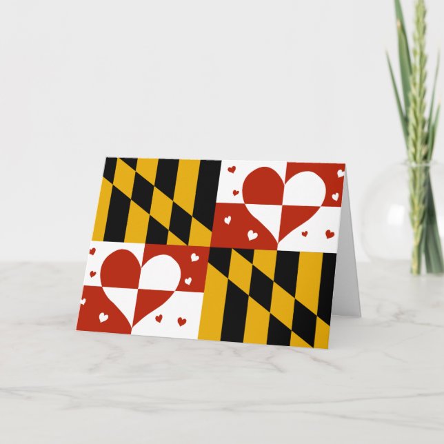Carte Valentine Maryland (Devant)