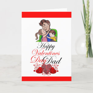 Carte Valentine pour papa