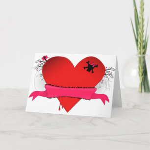 Carte Valentine Punie