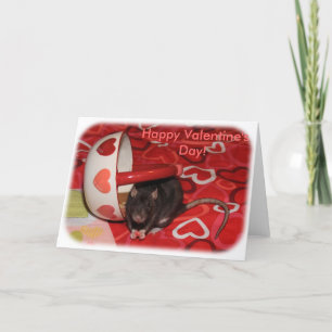 Carte Valentine Rattie