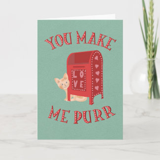Carte Valentine´s Day Kitty Love Letters