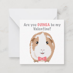 Carte Valentines de porc de Guinée