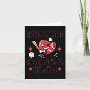 Carte Valentines Jour Garçons Joueur De Baseball Voler C