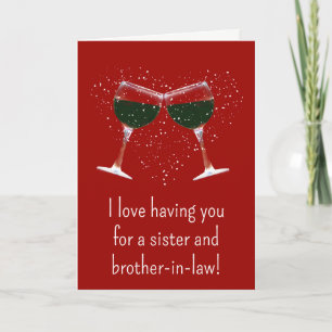 Carte Valentines Journée pour Soeur et Frère en Droit Vi