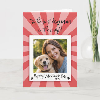 Carte Valentines Photo Card - Card from the Dog